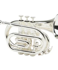 Trompete de Bolso Allora MXPT-5801 Prata