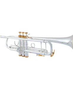 Trompete Bach 180S Stradivarius Série Custom Profissional Bb Prateado 37 Bell