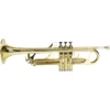 Trompete Bb Phaeton PHT-2020 Custom Series com Acabamento Gold Lacquer
